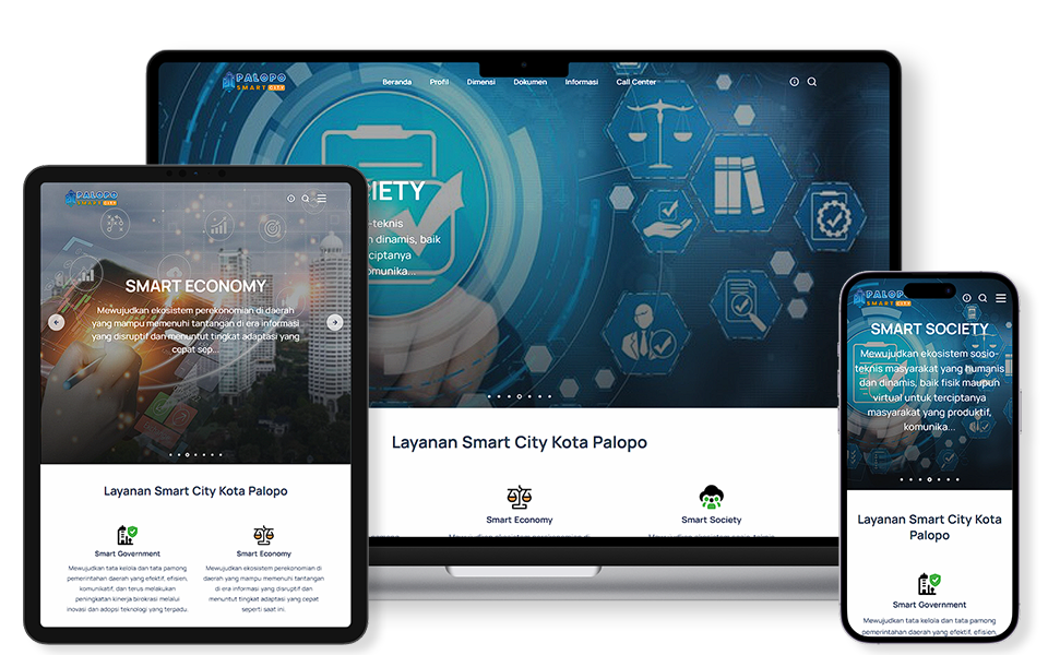 Website Portal Smart City Kota Palopo